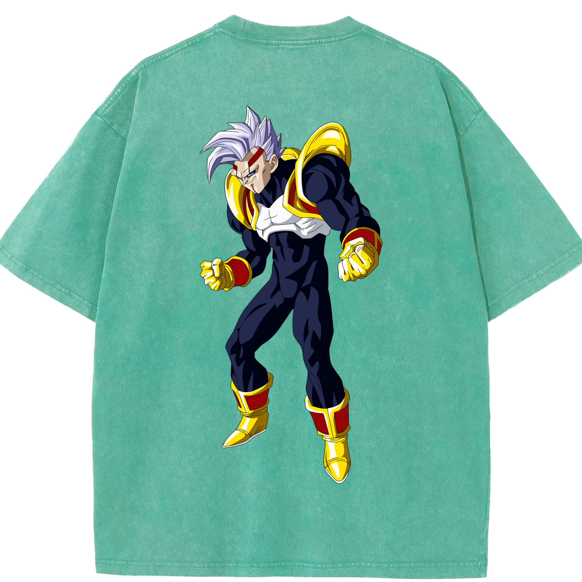 （画像用） ドラゴンボール DRAGON BALL 綿100% ヴィンテージ風 半袖Tシャツ（背面プリント）